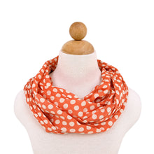 Load image into Gallery viewer, Premium Viscose Polka Dot Infinity Loop Fashion Scarf