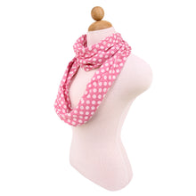 Load image into Gallery viewer, Premium Viscose Polka Dot Infinity Loop Fashion Scarf