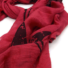 Load image into Gallery viewer, Unique Sharks Animal Print Frayed End Scarf Wrap