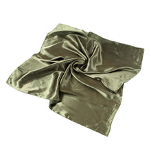 Load image into Gallery viewer, Elegant Large Silk Feel Solid Color Satin Square Scarf Wrap 36"