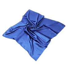 Load image into Gallery viewer, Elegant Large Silk Feel Solid Color Satin Square Scarf Wrap 36"