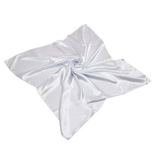 Load image into Gallery viewer, Elegant Large Silk Feel Solid Color Satin Square Scarf Wrap 36"