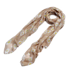 Load image into Gallery viewer, Premium Daisy Floral Fashion Scarf Wrap
