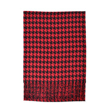 Load image into Gallery viewer, Classic Premium Unisex Houndstooth Winter Fringe Scarf