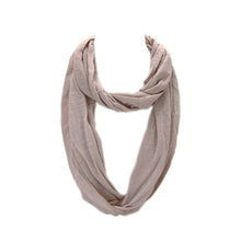 Load image into Gallery viewer, TrendsBlue Elegant Solid Color Infinity Loop Jersey Scarf