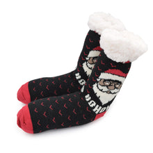 Load image into Gallery viewer, Extra Thick Christmas Themed Thermal Fleece-lined Knitted Plush Winter Socks