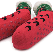 Load image into Gallery viewer, Extra Thick Christmas Themed Thermal Fleece-lined Knitted Plush Winter Socks
