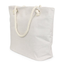 Load image into Gallery viewer, Premium Large Solid Natural Color Cotton Canvas Tote Shoulder Bag Handbag
