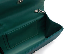 Load image into Gallery viewer, Elegant Classic Solid Satin Pleated Satin Flap Clutch Evening Bag Handbag
