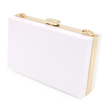 Load image into Gallery viewer, Premium Transparent Clear Acrylic Hard Box Clutch Bag Handbag
