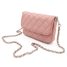 Load image into Gallery viewer, Premium Small Soft Vegan Leather Quilted Shoulder Bag Crossbody Handbag
