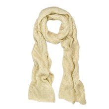 Load image into Gallery viewer, Solid Color Winter Knit Sequin Scarf - Different Colors
