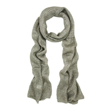 Load image into Gallery viewer, Solid Color Winter Knit Sequin Scarf - Different Colors
