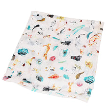 Load image into Gallery viewer, Premium Kitty Cat Print Cotton Blend Scarf Wrap - Different Colors
