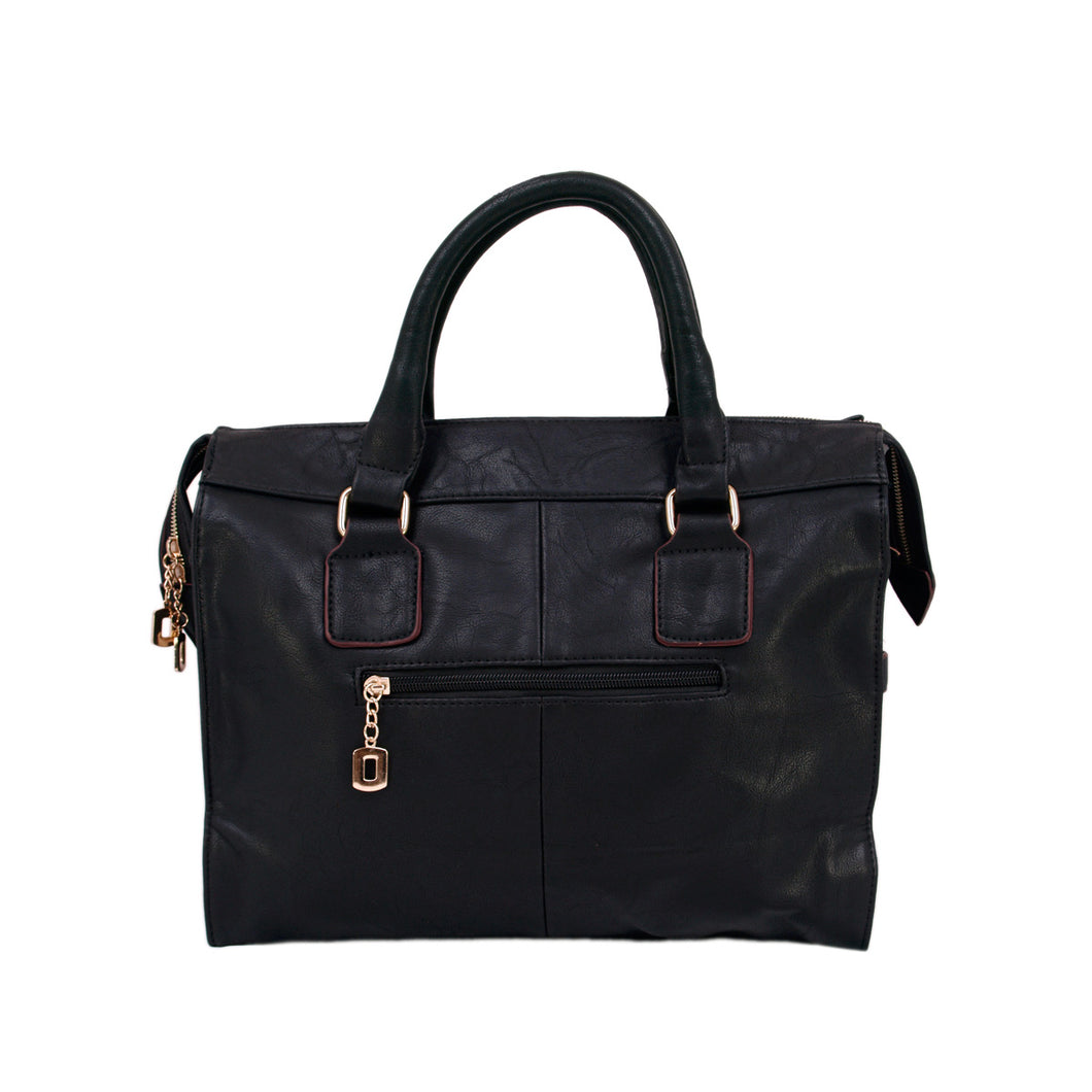 Premium Office Style Satchel Top Handle Bag Handbag