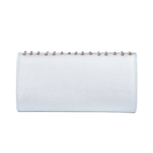Load image into Gallery viewer, Premium Large PU Leather Studded Front Flap Clutch Bag Handbag
