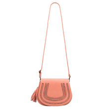 Load image into Gallery viewer, Premium Textured PU Leather Flap Saddle Crossbody Shoulder Bag
