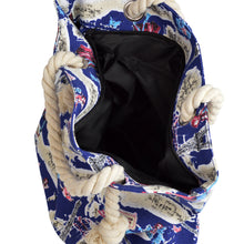 Load image into Gallery viewer, Premium Paris Girl &amp; Eiffel Tower Print Canvas Tote Shoulder Bag Handbag
