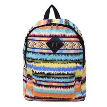 Load image into Gallery viewer, Multi Color Bohemian Tribal Aztec Canvas Backpack School Travel Shoulder Bag - Diff Colors
