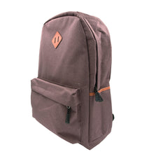 Load image into Gallery viewer, Classic Solid Color Canvas Backpack Student School Travel Shoulder Bag
