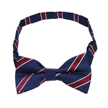 Load image into Gallery viewer, Premium Men&#39;s Striped Adjustable Tuxedo Neck Bowtie Bow Tie
