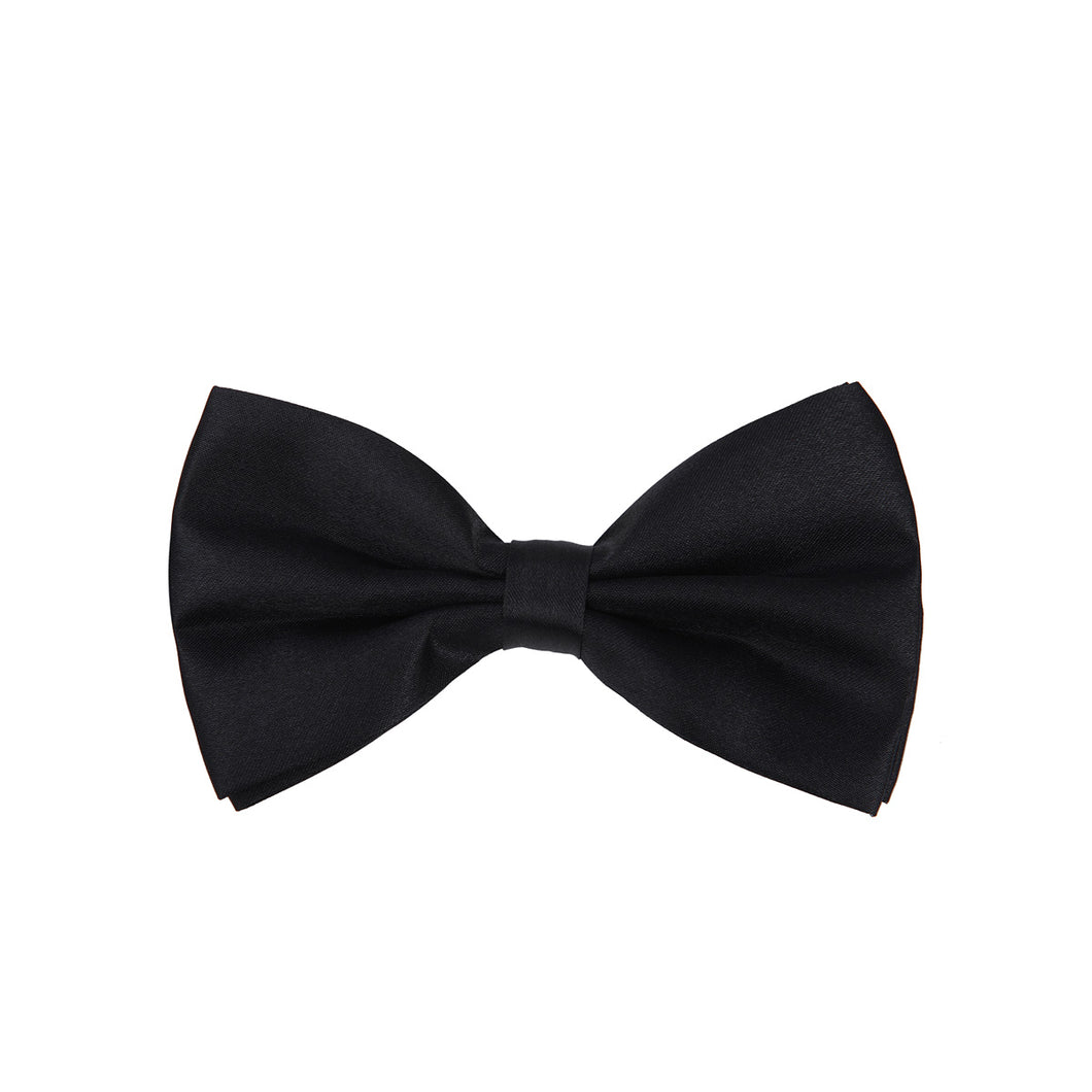 Kids Small Solid Color Adjustable Tuxedo Neck Bowtie Bow Tie - Diff Colors