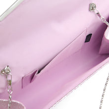 Load image into Gallery viewer, Premium Metallic Glitter Flap Clutch Evening Bag - Diff Colors Avail
