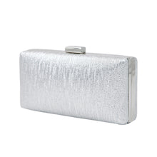 Load image into Gallery viewer, Elegant Small Solid Color PU Leather Shine Hard Clutch Evening Bag Handbag
