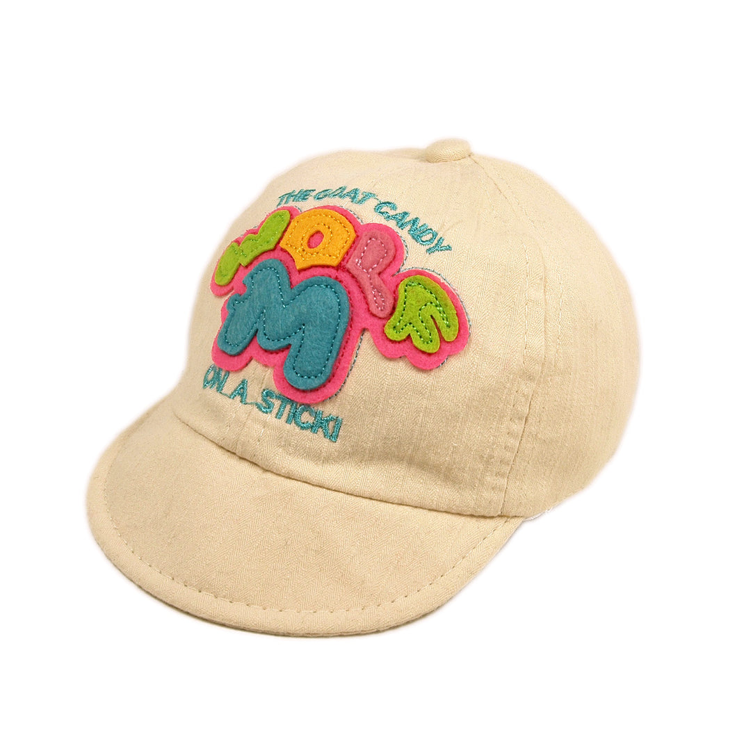 Infant Toddler Unisex Baby's Cotton Wolf M Canvas Baseball Cap-Diff Colors Avail