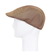 Load image into Gallery viewer, Premium Houndstooth Golf Ivy Driver Cabby Newsboy Cap Hat - Diff Colors-Sizes
