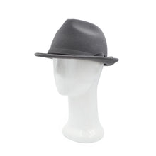 Load image into Gallery viewer, Women&#39;s Deluxe 100% Wool Solid Color Fedora Hat
