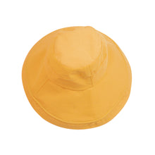 Load image into Gallery viewer, Cotton Foldable Lightweight Wide Brim Fashion Sun Hat w-Removable Draw Strings
