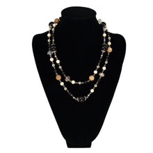 Load image into Gallery viewer, Silver Toned Multi Color Beaded Long Fashion Necklace
