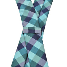 Load image into Gallery viewer, Premium Checker Plaid 2&quot; Skinny Necktie Neck Tie - Diff Colors Avail
