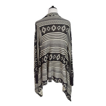 Load image into Gallery viewer, Premium Tribal Aztec Geometric Print Kimono Cardigan Blouse Poncho Sweater Top
