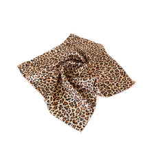 Load image into Gallery viewer, Premium Silk Feel Animal Print Square Satin Scarf - Different Prints Available
