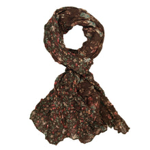 Load image into Gallery viewer, Unique Two Sided Flower and Cherry Print Scarf - Different Colors Available
