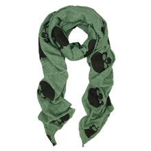 Load image into Gallery viewer, Premium Soft Long Cool Skulls Print Scarf
