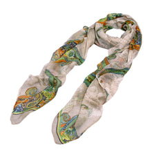 Load image into Gallery viewer, Elegant Vintage Paisley Graphic Scarf
