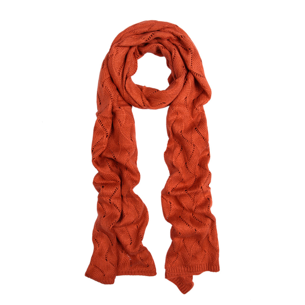 Premium Winter Flame Knit Scarf - Different Colors Available