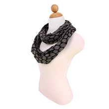 Load image into Gallery viewer, Premium Circle Wave 2 Tone Infinity Loop Scarf
