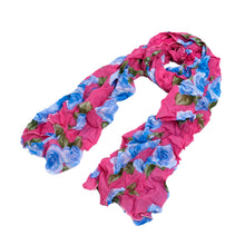 Load image into Gallery viewer, Elegant Featherweight Roses Floral Scarf

