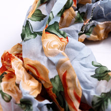 Load image into Gallery viewer, Elegant Featherweight Roses Floral Scarf
