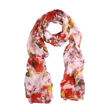 Load image into Gallery viewer, Elegant Watercolor Paint Floral Scarf -Different Colors Available
