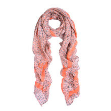 Load image into Gallery viewer, Elegant Spot Leopard Animal Print Scarf with Brushed Border - Diff Colors Avail
