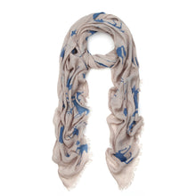 Load image into Gallery viewer, Premium Stallion Horses &amp; Stars Frayed End Scarf Wrap

