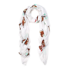 Load image into Gallery viewer, Premium Night Owl Print Fashion Scarf Wrap
