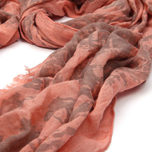 Load image into Gallery viewer, Unique Viscose Vintage 18th Century City Print Frayed End Scarf
