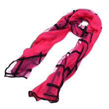 Load image into Gallery viewer, Premium 2-Layer Viscose Plaid Scarf
