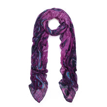 Load image into Gallery viewer, Premium Elegant Peacock Feather Scarf Wrap
